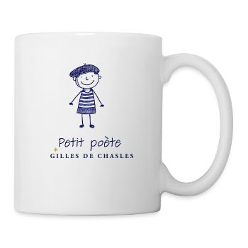 Der kleine Dichter Gilles de Chasles - Tasse - Weiß - Rechts