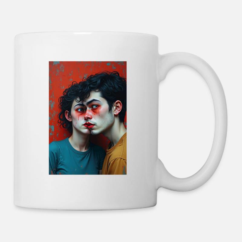 Vom selben Blut - Tasse - Weiß