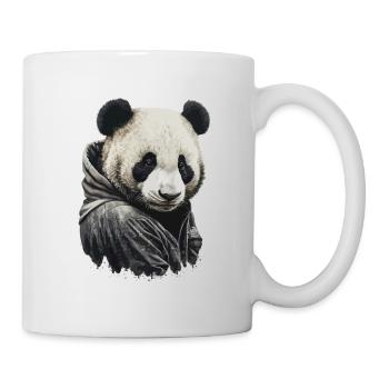 Hoodie Panda - Tasse - Weiß - Rechts