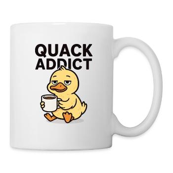 Chill Quack Coffee Club Design - Mug blanc - blanc - Droite
