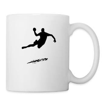 raohandball5black - Mug blanc - blanc - Droite