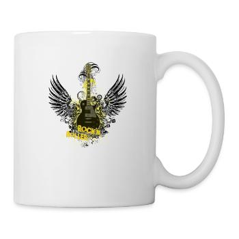 Rock'n Roller (Gitarre) 01 - Tasse - Weiß - Rechts