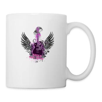 Rock'n Roll Queen (Gitarre) 01 - Tasse - Weiß - Rechts
