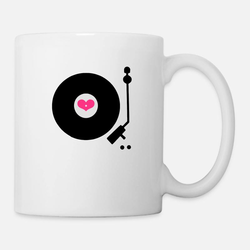 schallplatte - Mug - white