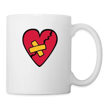 CoeurBrisé - Tasse - Weiß - Rechts
