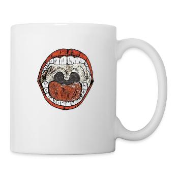 Der Schrei - Tasse - Weiß - Rechts