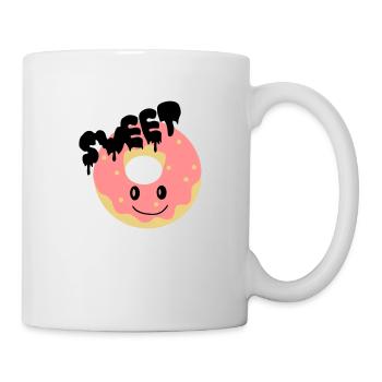 sweet donut - Tasse - Weiß - Rechts