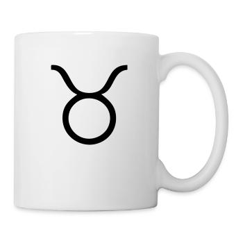 bull symbol - Mug - white - Right