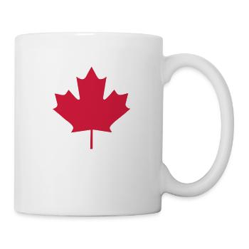 2009 07 15 canada maple leaf 1 - Mug blanc - blanc - Droite