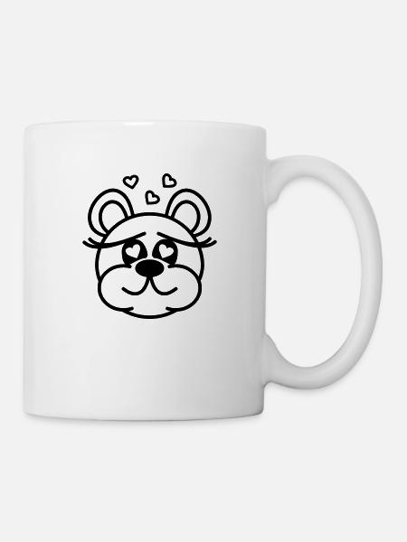 in love - Mug - white