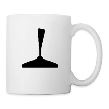 Eisstockschießen - Tasse - Weiß - Rechts