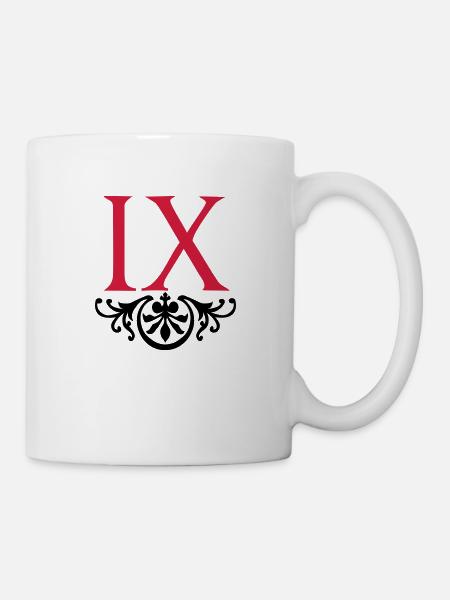 IX - La Neuvieme - Tasse - Weiß