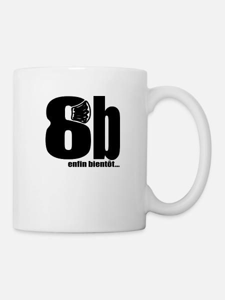 8b enfin bientôt - Mug blanc - blanc