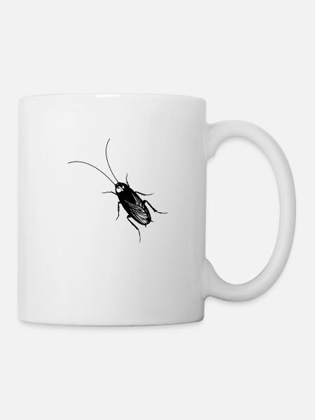 Kakerlake - Tasse - Weiß