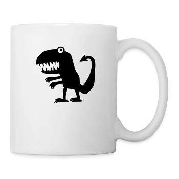 Monster - Tasse - Weiß - Rechts