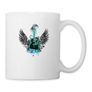 Rock'n Roll Queen (Gitarre) 03 - Tasse - Weiß - Rechts