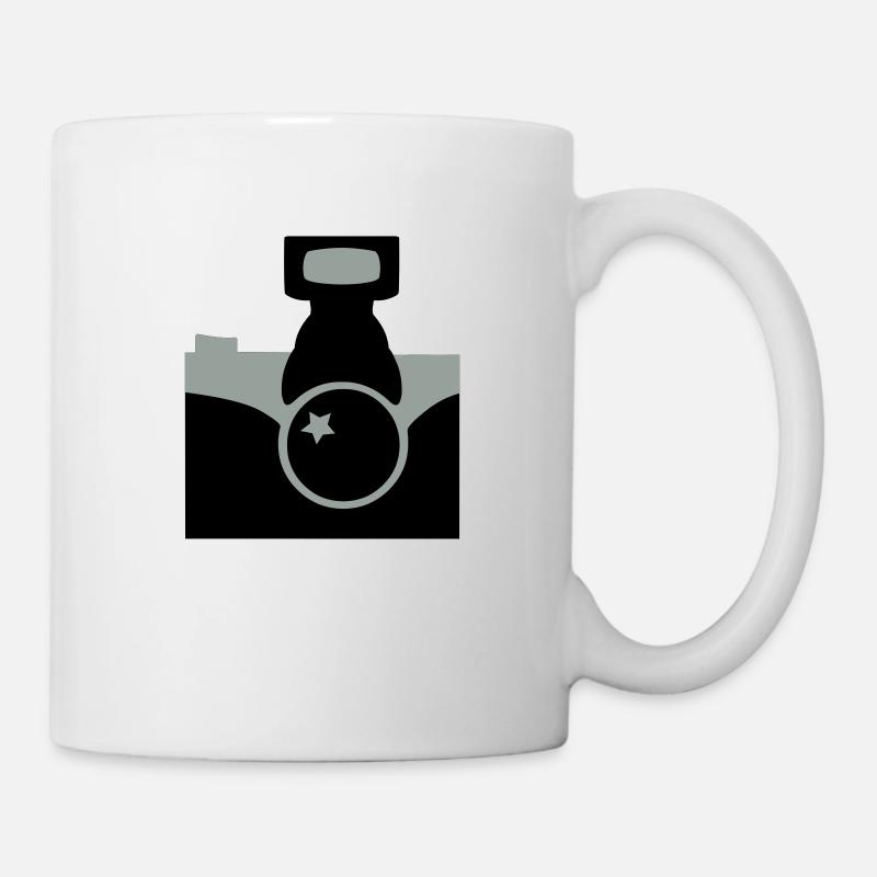 Kamera - Tasse - Weiß