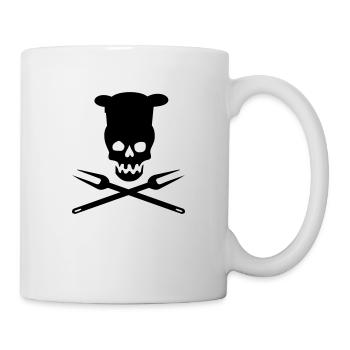 griller - Mug blanc - blanc - Droite