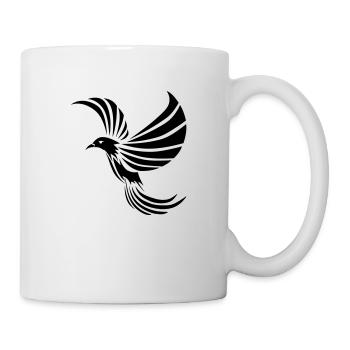 Phoenix by Dk - Mug blanc - blanc - Droite