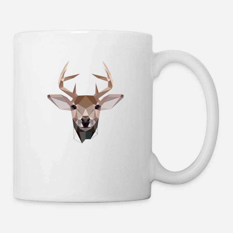 Deer - Tasse - Weiß