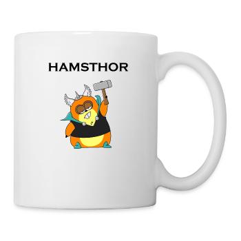 Hamsthor - Tasse - Weiß - Rechts