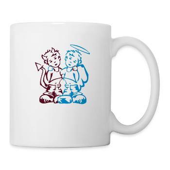 Ange ou Démon - Mug blanc - blanc - Droite