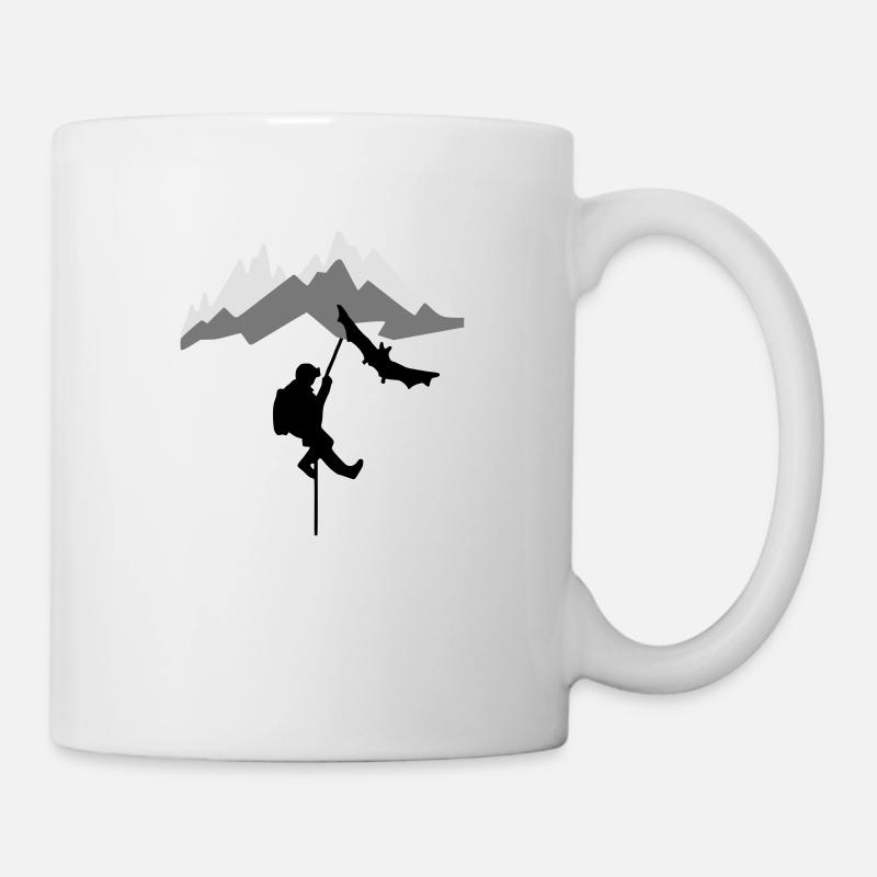 speleo_montagne - Mug blanc - blanc