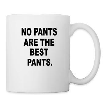 NO PANTS - BEST - Mug - white - Right