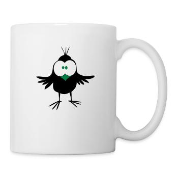 Spatz - Tasse - Weiß - Rechts