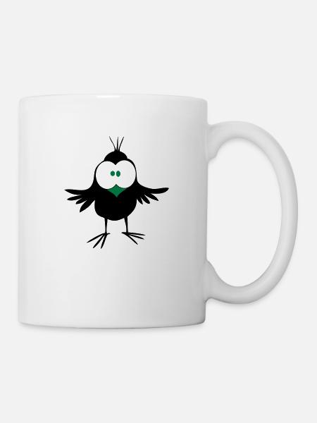 Spatz - Tasse - Weiß
