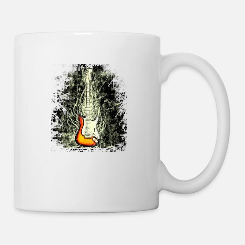 guitar - Tasse - Weiß