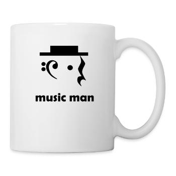music man - Mug blanc - blanc - Droite