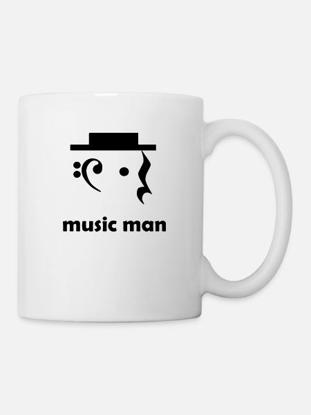 music man - Mug blanc - blanc