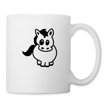 Thick Pony - Line - Mug - white - Right