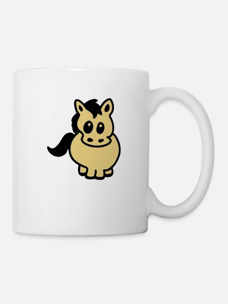Thick bangs - Mug - white