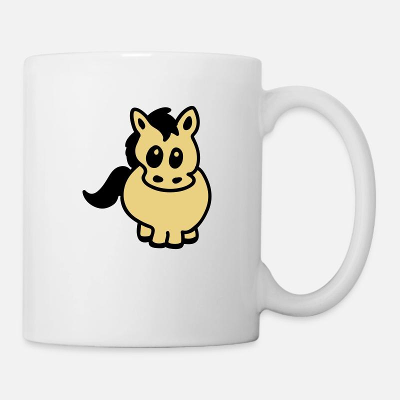 Thick bangs - Mug - white