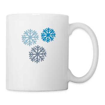 Schneeflocke 2 - Tasse - Weiß - Rechts