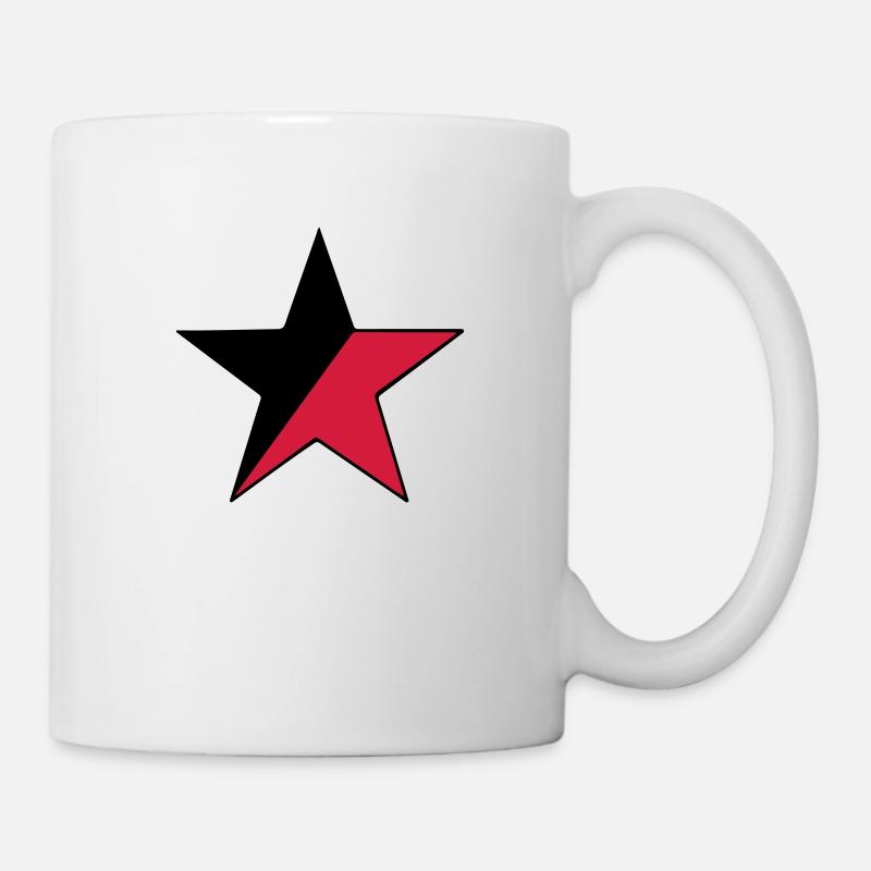 Etoile anarchiste - Mug blanc - blanc