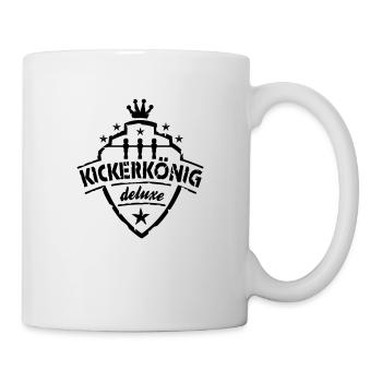 Kickerkönig - Tasse - Weiß - Rechts