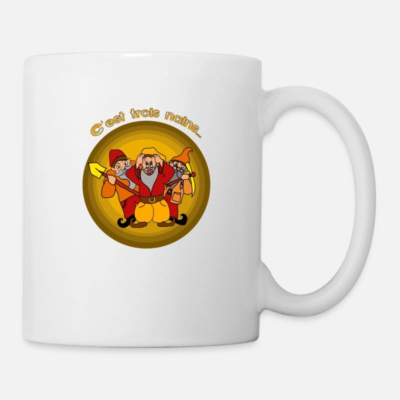 nains - Mug blanc - blanc