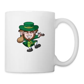 Leprechaun St Patricks - Mug - white - Right