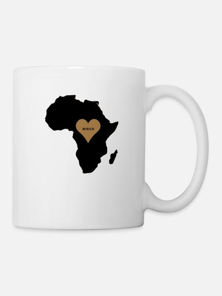 africa_love - Mug blanc - blanc