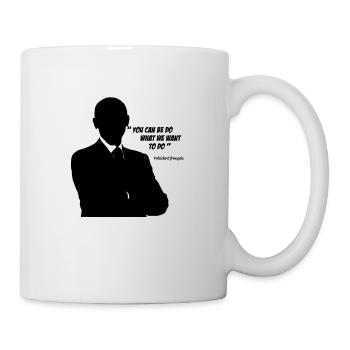 You can be do - François Hollande - Mug blanc - blanc - Droite