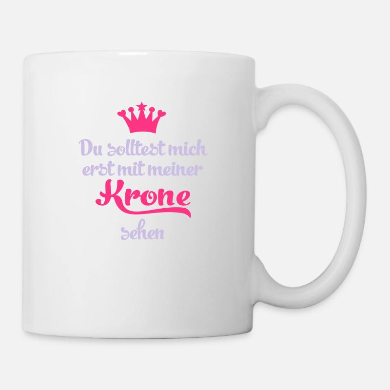 Krone - Tasse - Weiß
