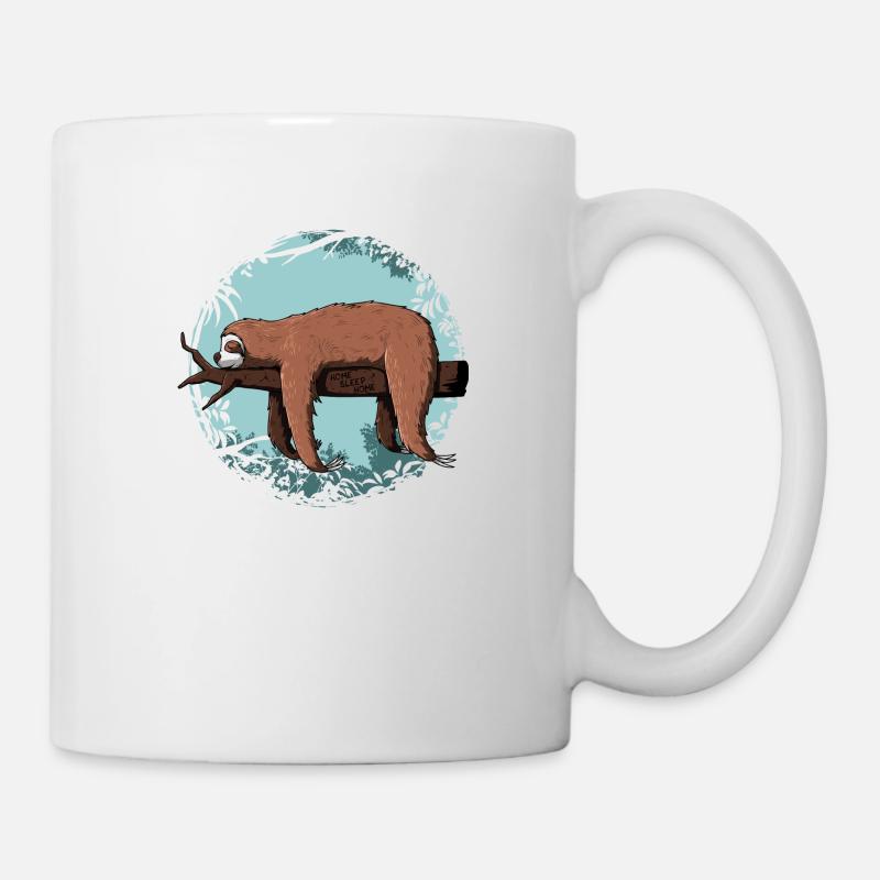 Paresseux - Mug blanc - blanc