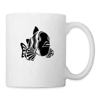 fish nemo clownfish animal - Tasse - Weiß - Rechts