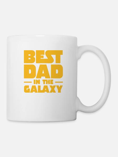 Best Dad In The Galaxy - Mug blanc - blanc