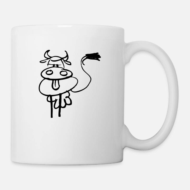 vache - Mug blanc - blanc