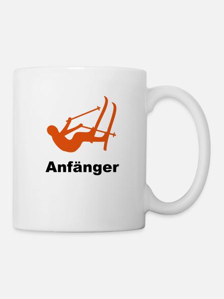 Ski - Tasse - Weiß