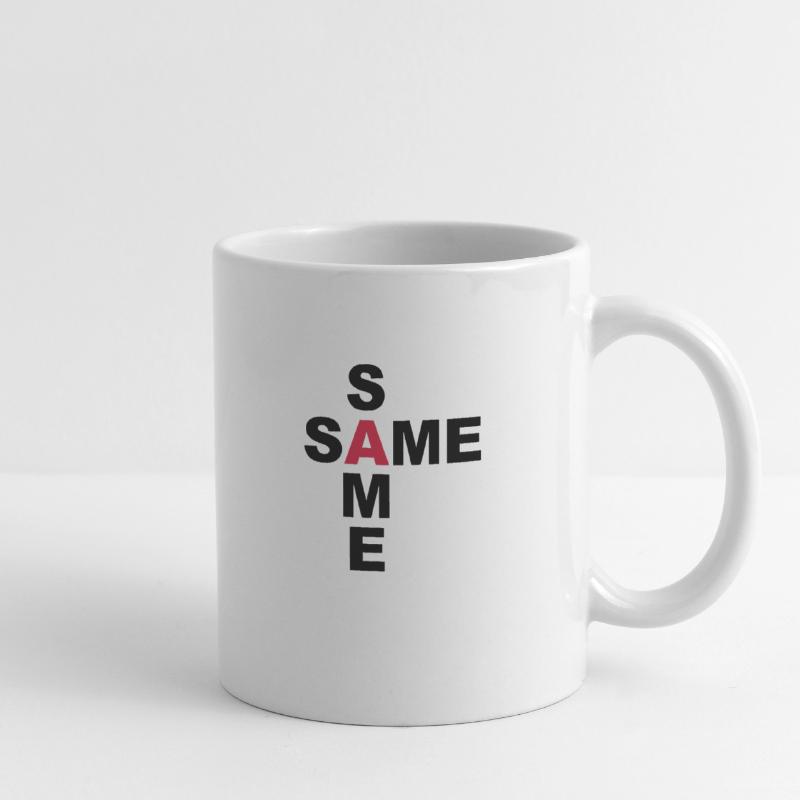 SAME SAME but different Tasse